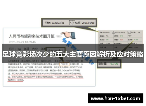 足球竞彩场次少的五大主要原因解析及应对策略